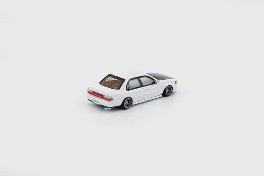 BM Creations 1:64 Toyota Corolla AE100 Colour: Pearl White (JDM version) 64B0335