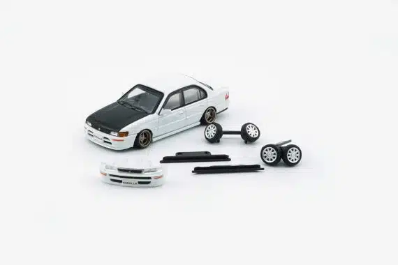 BM Creations 1:64 Toyota Corolla AE100 Colour: Pearl White (JDM version) 64B0335