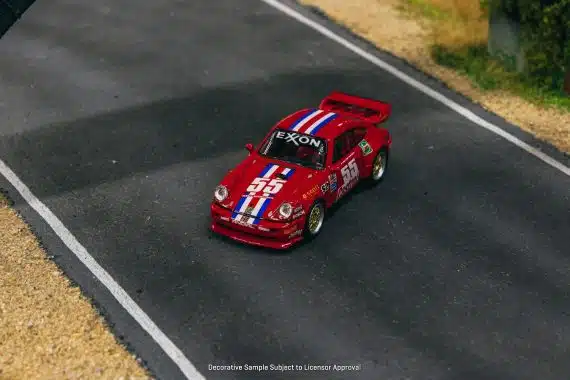 Tarmac Works 1/64 Schuco Porsche 911 RSR 3.8 Red T64S-003-95WG