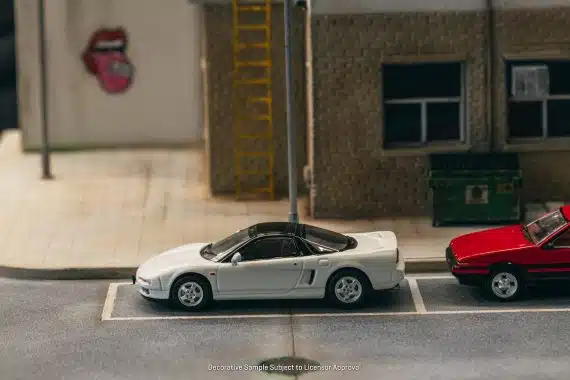 Tarmac Works 1/64 COLLAB64 Honda NSX (NA1) White JC64-002-WH