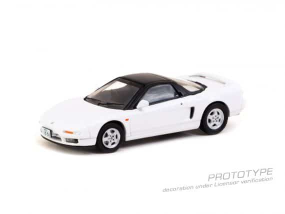 Tarmac Works 1/64 COLLAB64 Honda NSX (NA1) White JC64-002-WH