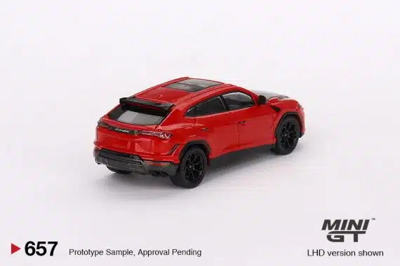 MINI GT No.657 Lamborghini Urus Performante Rosso Mars MGT00657