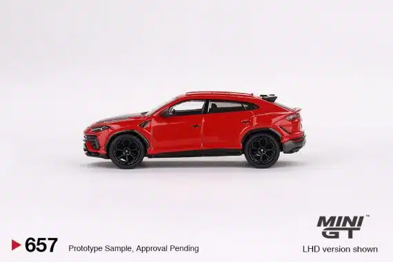 MINI GT No.657 Lamborghini Urus Performante Rosso Mars MGT00657