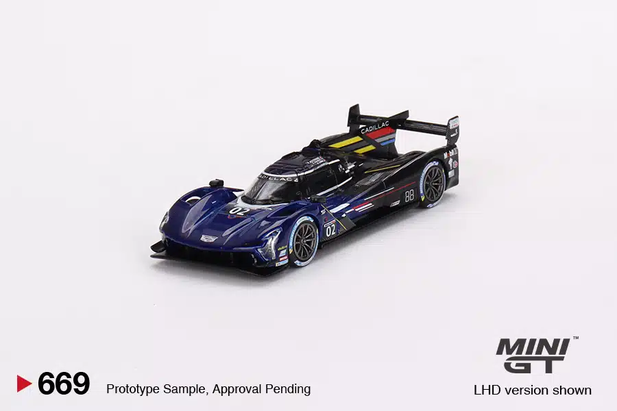 MINI GT No.669 Cadillac V-Series.R #02 Cadillac Racing 2023