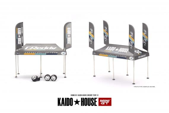 MINI GT No.101 Kaido House GREDDY Tent V1 KHMG101