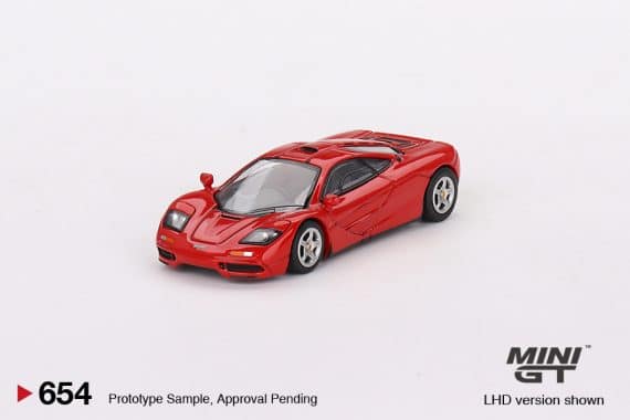 MINI GT No.654 McLaren F1 Red MGT00654