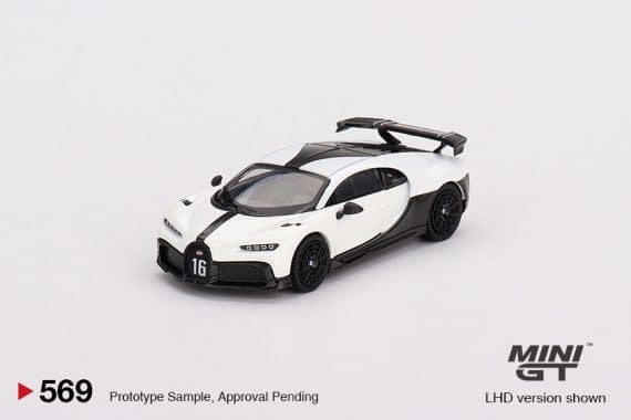 MINI GT No.569 Bugatti Chiron Pur Sport White MGT00569-L