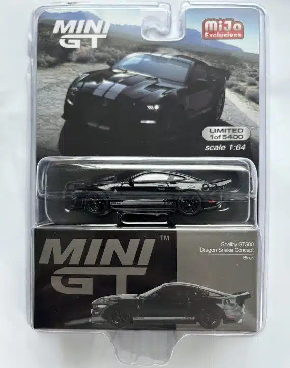 MINI GT No.575 Shelby GT500 Dragon Snake Concept Black MGT00575-MJ