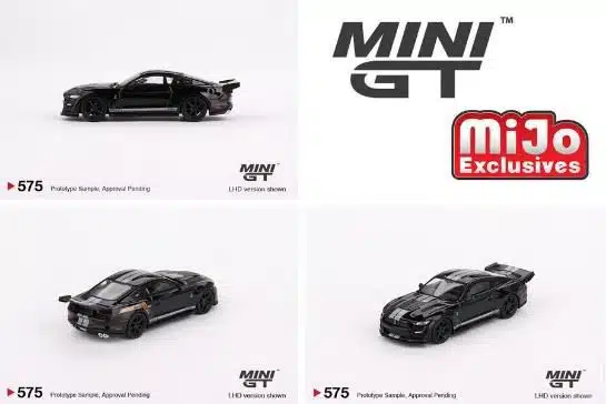 MINI GT No.575 Shelby GT500 Dragon Snake Concept Black MGT00575-MJ