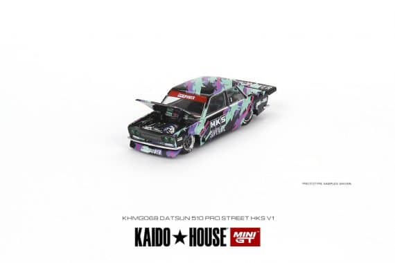 MINI GT KaidoHouse x MINI GT Datsun 510 Pro Street HKS V1 KHMG068