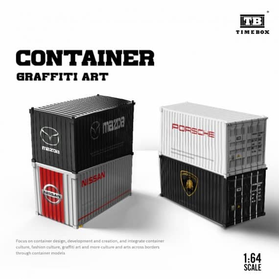 Time Micro TIMEBOX 1/64 lamborghini Container Alloy Model