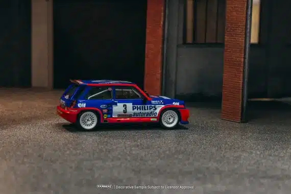 Tarmac Works 1/64 HOBBY64 Renault 5 MAXI Turbo Tour de Corse - Rallye de France 1985 Winner T64-TL061-85TDC03