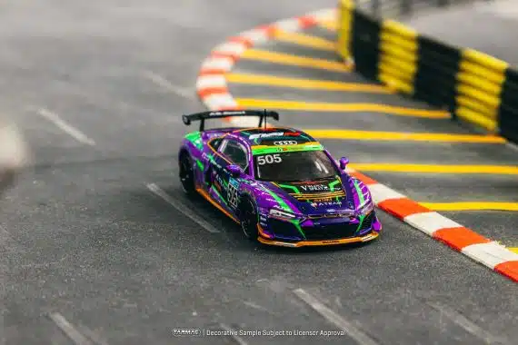 Tarmac Works 1/64 HOBBY64 EVA RT TYPE-01 Audi R8 LMS GT4 Super Taikyu ST-Z 2021 Nishimura T64-070-EVA21