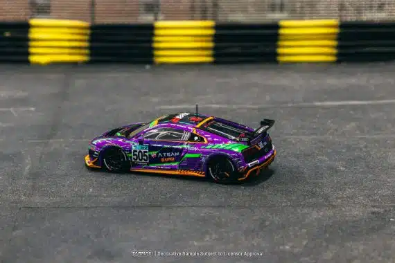 Tarmac Works 1/64 HOBBY64 EVA RT TYPE-01 Audi R8 LMS GT4 Super Taikyu ST-Z 2021 Nishimura T64-070-EVA21