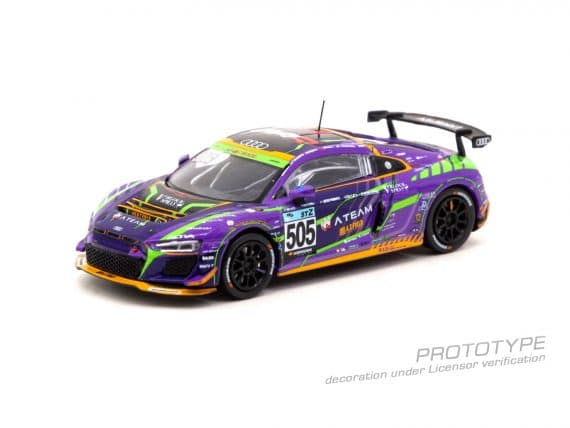 Tarmac Works 1/64 HOBBY64 EVA RT TYPE-01 Audi R8 LMS GT4 Super Taikyu ST-Z 2021 Nishimura T64-070-EVA21