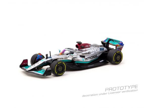 Tarmac Works 1/64 GLOBAL64 Mercedes-AMG F1 W13 E Performance Miami Grand Prix 2022 George Russell T64G-F044-GR2