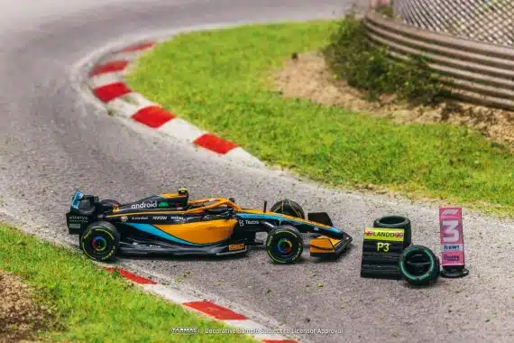 Tarmac Works 1/64 GLOBAL64 McLaren MCL36 Emilia Romagna Grand Prix 2022 Lando Norris T64G-F041-LN1