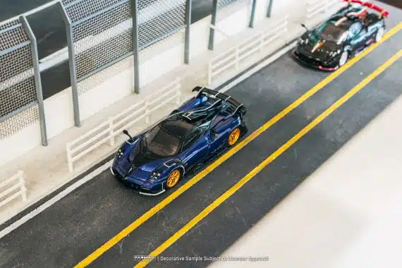 Tarmac Works 1/64 GLOBAL64 Pagani Imola Blu Argentina T64G-TL046-BL