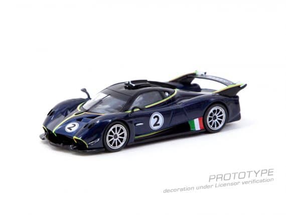 Tarmac Works 1/64 GLOBAL64 Pagani Huayra R Blu Avio T64G-TL035-BL