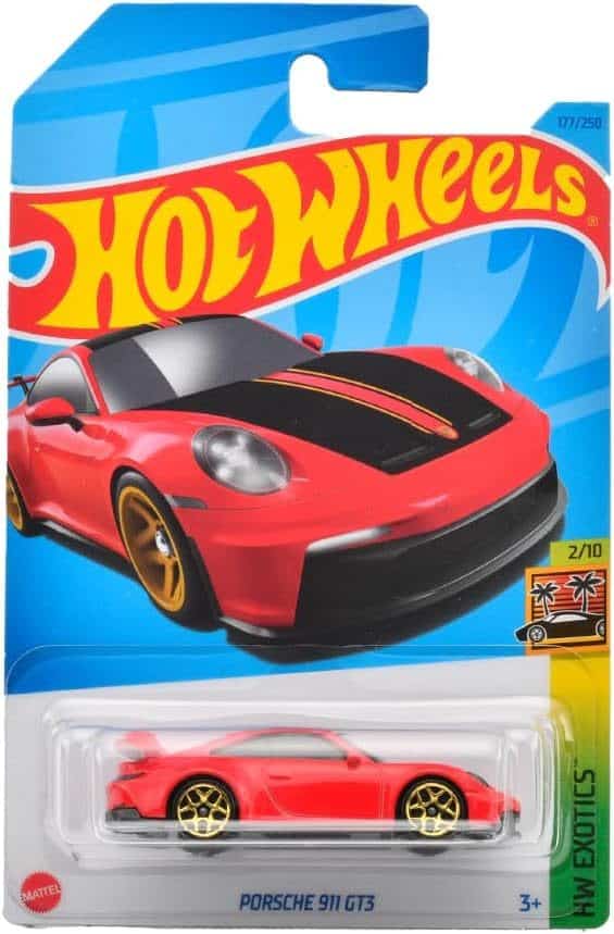 Hot Wheels No.177 HW Exotics Porsche 911 GT3 HNK26