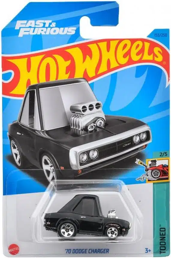 Hot Wheels No.153 Toonned '70 Dodge Charger HNK32