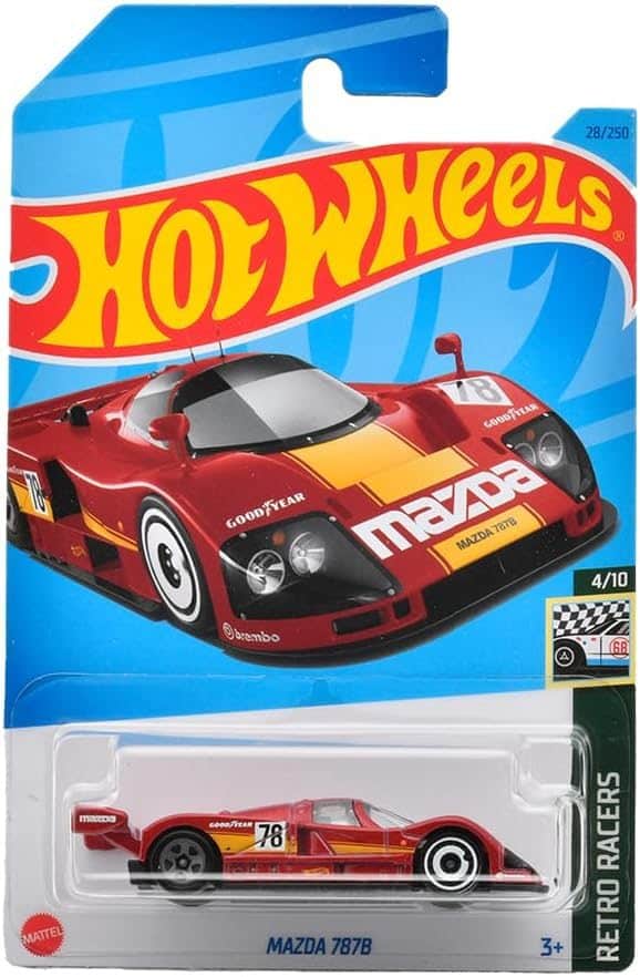 Hot Wheels No.28 Retro Racers Mazda 7878 HNK30