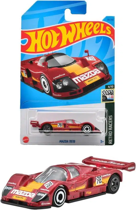 Hot Wheels No.28 Retro Racers Mazda 7878 HNK30