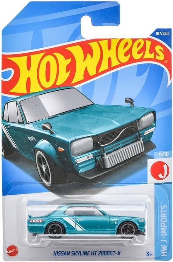 Hot Wheels No.187 HW J-Imports Nissan Skyline HT 2000GT-X