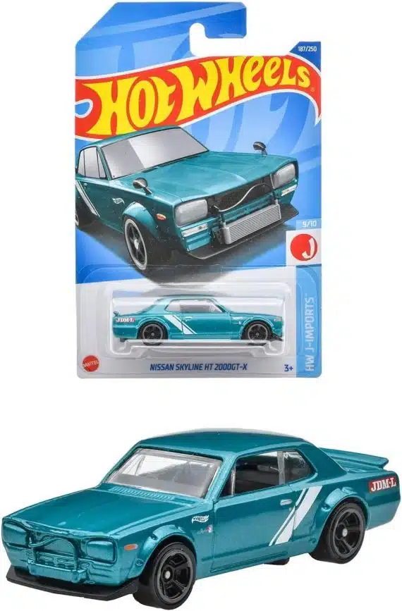Hot Wheels No.187 HW J-Imports Nissan Skyline HT 2000GT-X