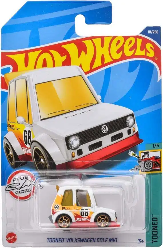 Hot Wheels No.10 Tooned Tooned Volkswagen Golf MK1