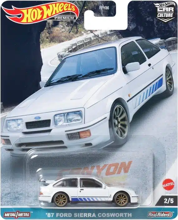 Hot Wheels Premium Car Culture - Canyon Warriors - '87 Ford Sierra Cosworth HKC54