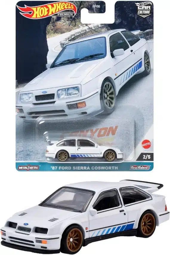 Hot Wheels Premium Car Culture - Canyon Warriors - '87 Ford Sierra Cosworth HKC54