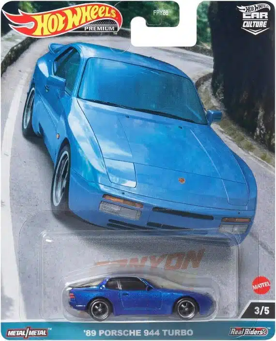 Hot Wheels Premium Car Culture - Canyon Warriors - '89 Porsche 944 Turbo HKC56