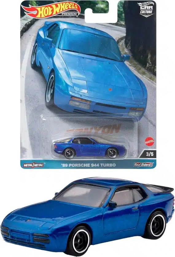 Hot Wheels Premium Car Culture - Canyon Warriors - '89 Porsche 944 Turbo HKC56