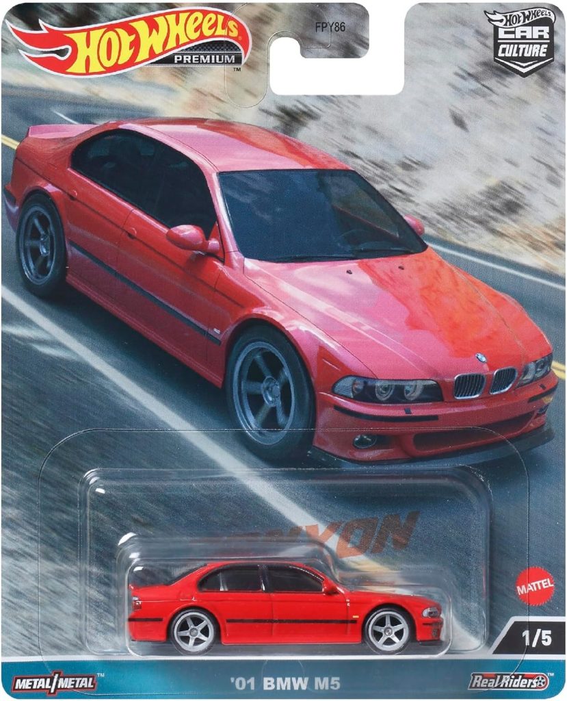 Hot Wheels Premium Car Culture - Canyon Warriors - '01 BMW M5 HKC52