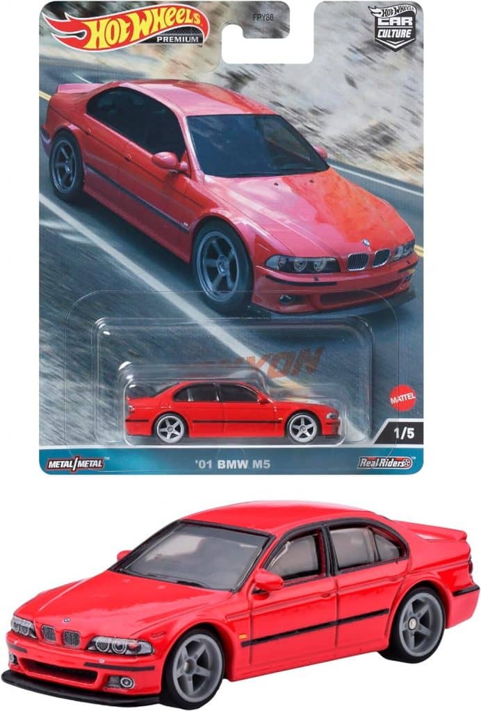 Hot Wheels Premium Car Culture - Canyon Warriors - '01 BMW M5 HKC52