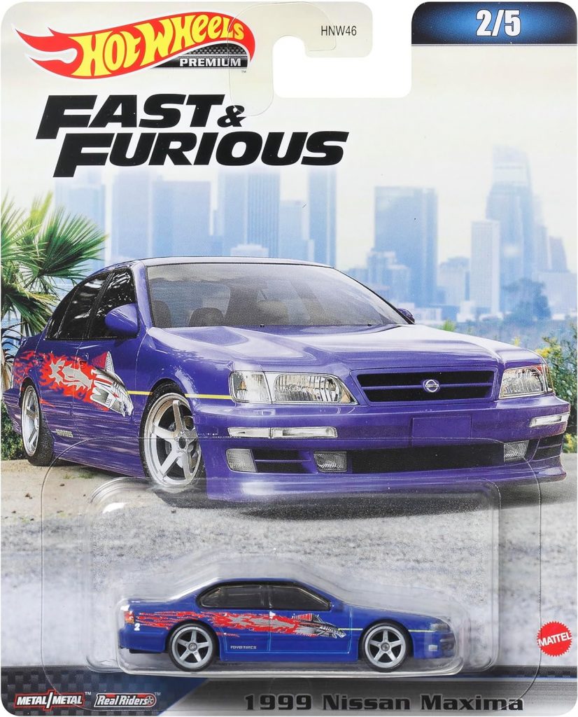 Hot Wheels Premium Fast & Furious 1999 Nissan Maxima