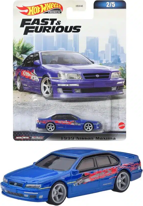 Hot Wheels Premium Fast & Furious 1999 Nissan Maxima