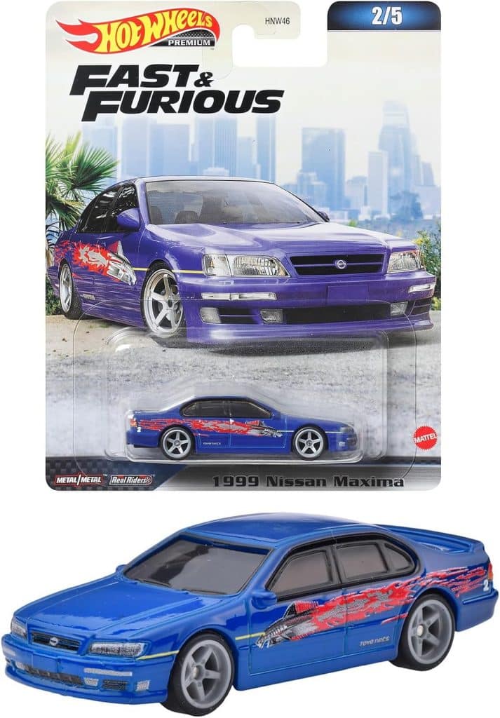 Hot Wheels Premium Fast & Furious 1999 Nissan Maxima