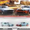 Hot Wheels Premium 2-Pack 1969 Ford Mustang BOSS 302 / 2014 Custom Mustang HKF58