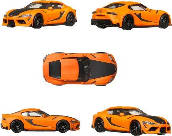 Hot Wheels Premium 2-Pack Fast and Furious 2021 Toyota GR Supra/Toyota Supra HKF54