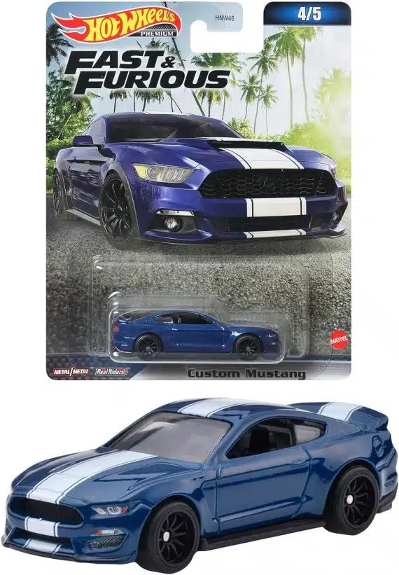 Hot Wheels Premium Fast & Furious - Custom Mustang HNW51