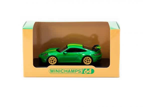 MINICHAMPS 1/64 Porsche 911 (992) GT3 Python Green 643 061007