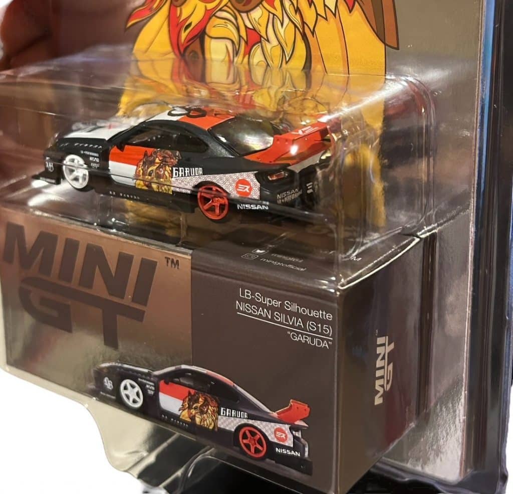 Nissan LB-Super Silhouette S15 SILVIA “Garuda”  MINI GT x MIZU Diecast