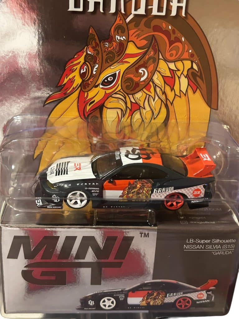 Nissan LB-Super Silhouette S15 SILVIA “Garuda”  MINI GT x MIZU Diecast