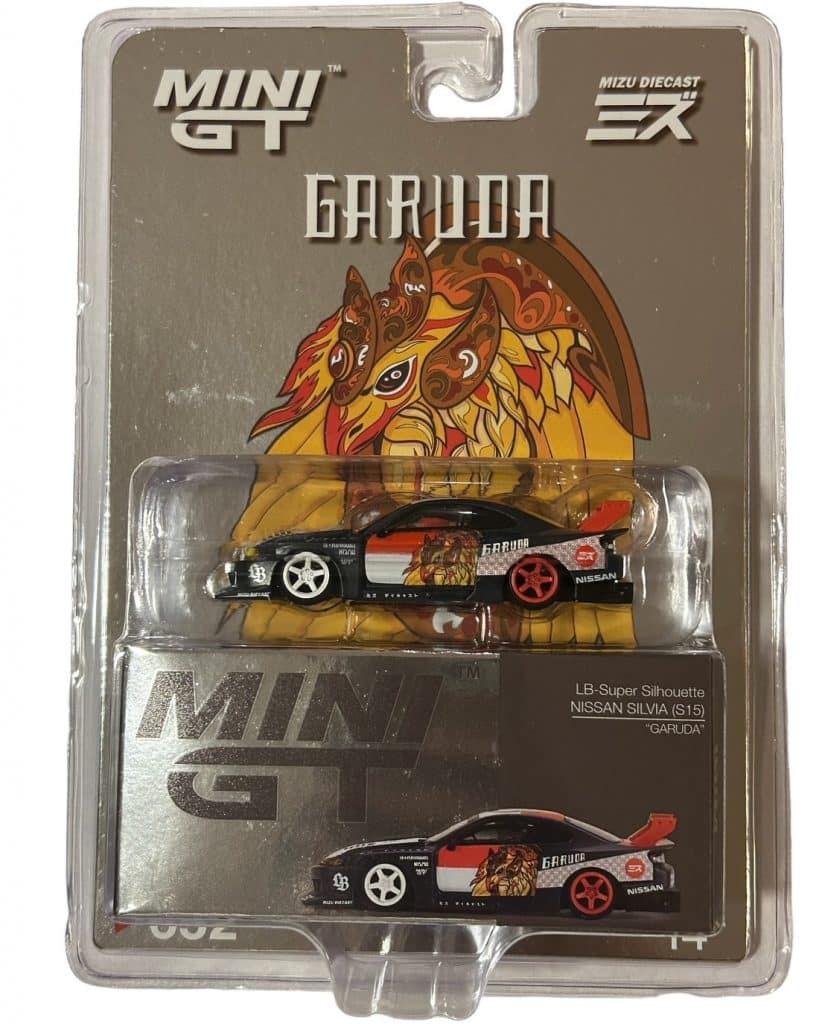 Nissan LB-Super Silhouette S15 SILVIA “Garuda”  MINI GT x MIZU Diecast