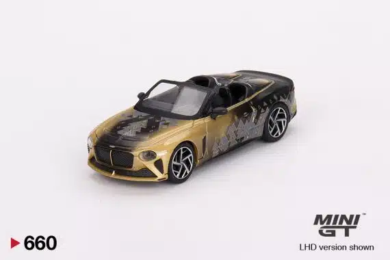 MINI GT No.660 Bentley Mulliner Bacalar 2023 Christmas Limited Edition 9999 pieces MGT00660