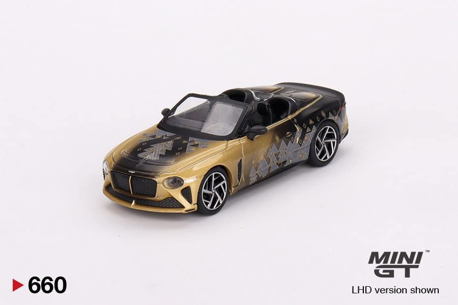 MINI GT No.660 Bentley Mulliner Bacalar 2023 Christmas Limited Edition 9999 pieces MGT00660