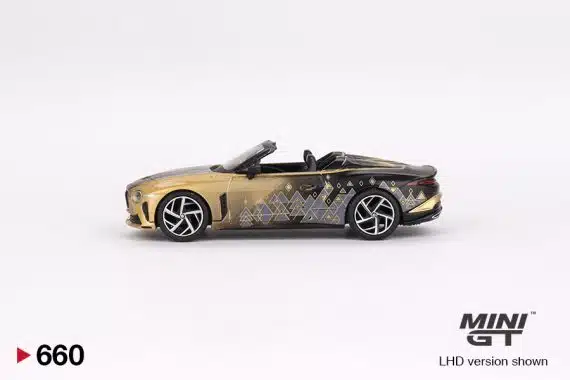 MINI GT No.660 Bentley Mulliner Bacalar 2023 Christmas Limited Edition 9999 pieces MGT00660