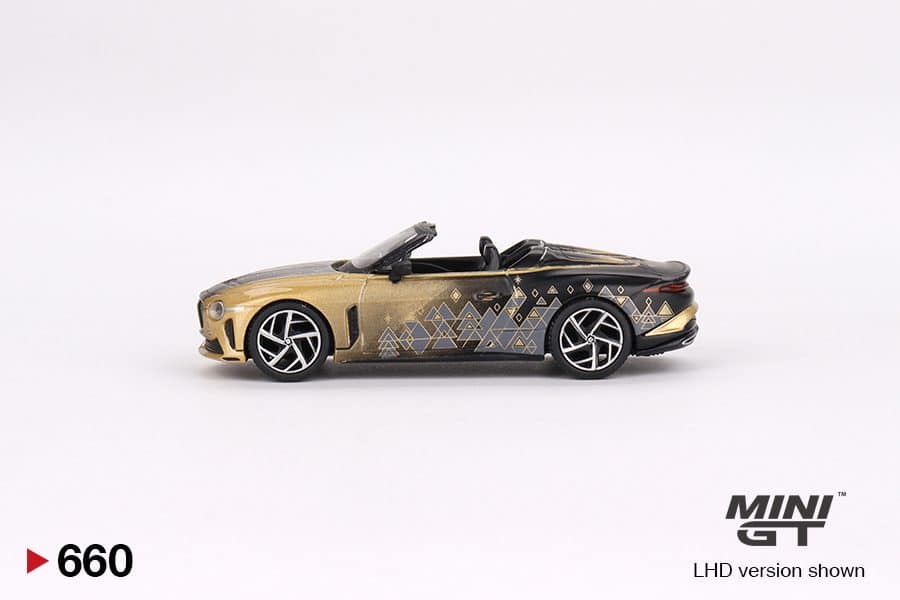 MINI GT No.660 Bentley Mulliner Bacalar 2023 Christmas Limited Edition 9999 pieces MGT00660